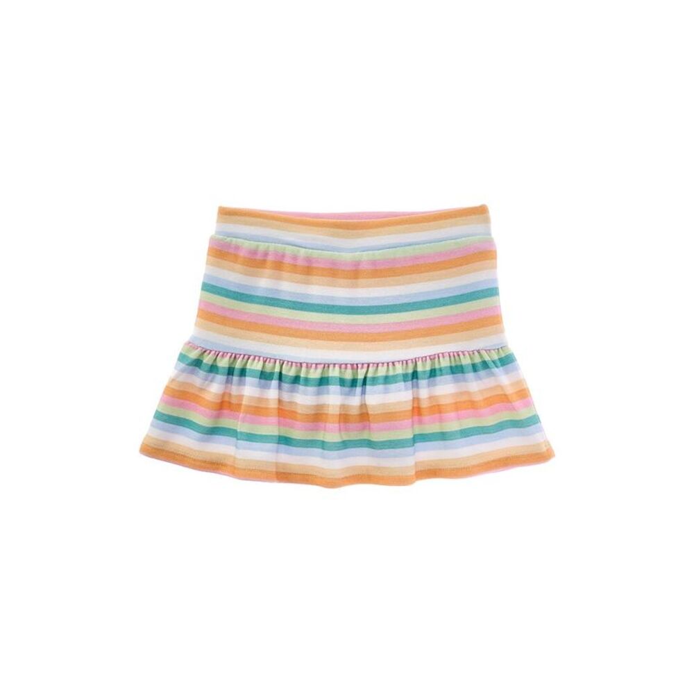 Chaser Girls  Cozy Knit Peplum Skort, White